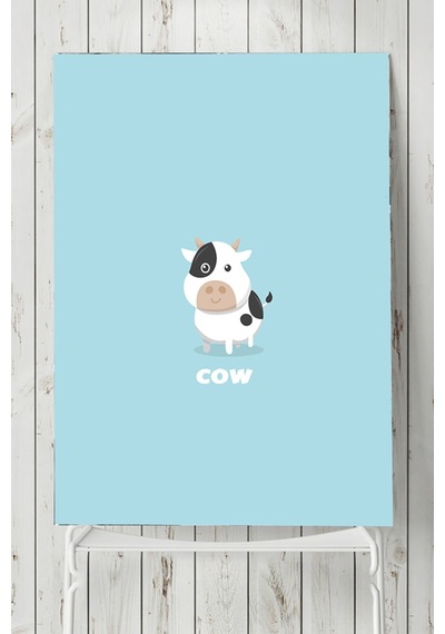 Küçük Inek Çocuk Odası Poster