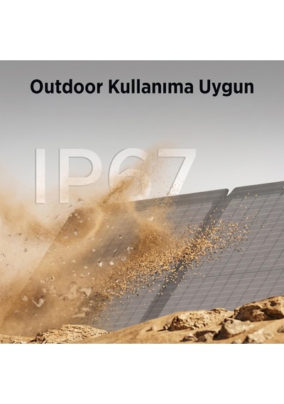 Tr 60w Katlanabilir Taşınabilir Solar Şarj Paneli Ip67 Suya Dayanıklı Usb-a Usb-c Ve Dc Çıkışlı Power Station