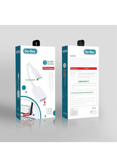 Go Des Gd-uc029 Lightning To Usb Camera Adaptör Beyaz