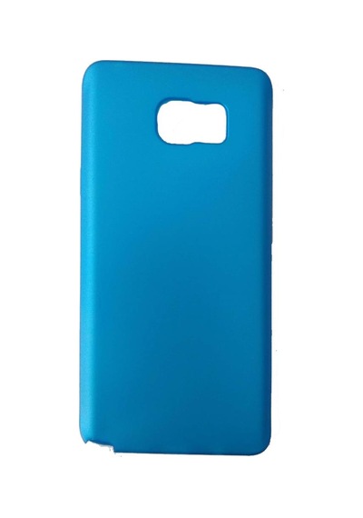 Jopus Galaxy Note 5 İle Uyumlu Soft Oil Silikon Kılıf Mavi Js-108 Mavi