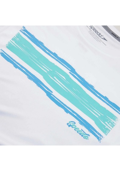 Speedo 8-00395600008 Ss Graphic Swim Shirt Am Erkek Güneş Koruyucu Tişört 001
