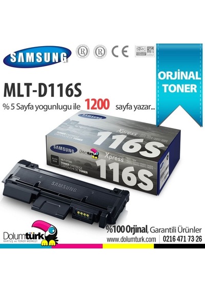 Samsung Uyumlu Mlt-D116S  Toner