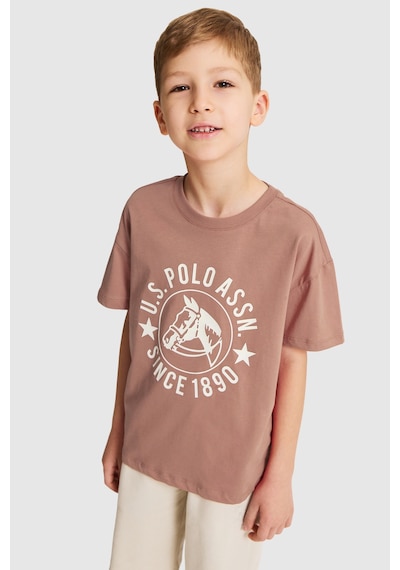 U.s. Polo Assn. Erkek Çocuk Pudra Tişört 50327009-vr042