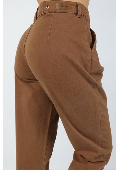 Balins Kadın Chino Gabardin Pantolon Kahverengi Çok Renkli