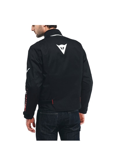 Dainese Veloce Black White Lava Red D-Dry Mont