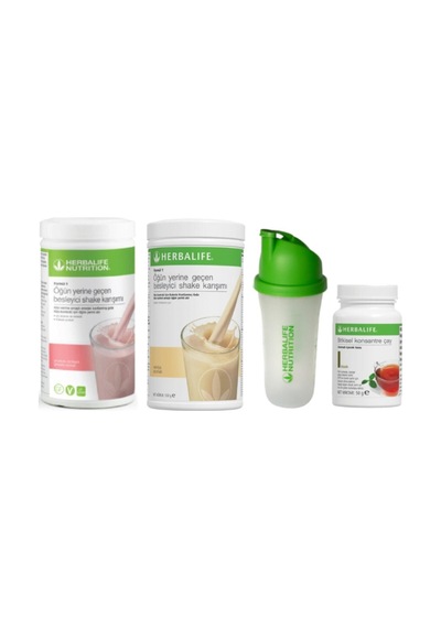 Herbalife Shake Ahududu Vanilya Klasik Çay Shaker