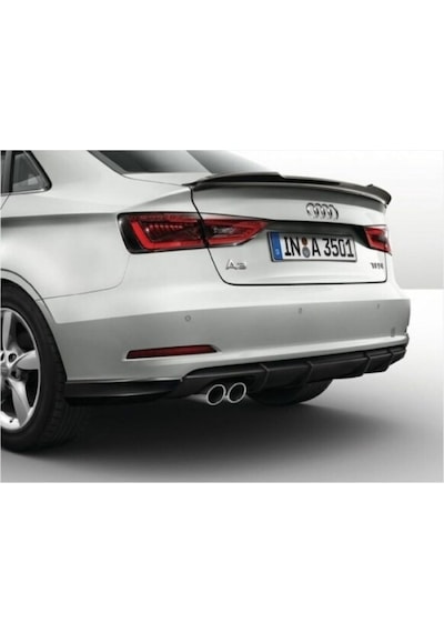 Audi A3 8v Sedan Votex Style 2013 - 2020 Spoiler Uyumlu Plastik