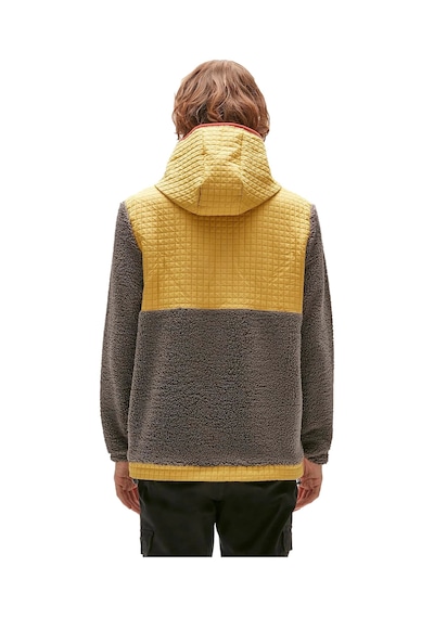 Bad Bear Leonard Half-zıp Plush Peluş Kapüşonlu Erkek Sweatshirt - 23.02.29.007 Siyah
