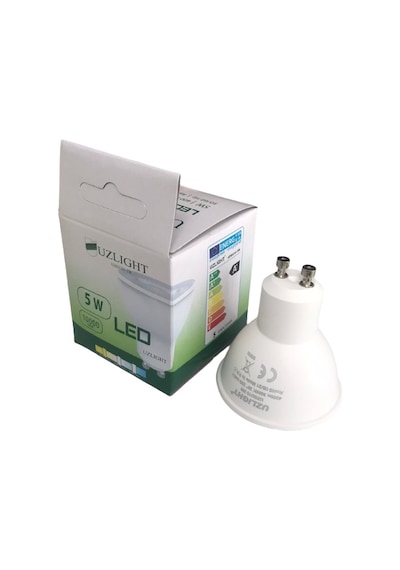 10 Adet 5W Led Ampul Gu10 Duy Sarı Işık 3000K Uzlıght