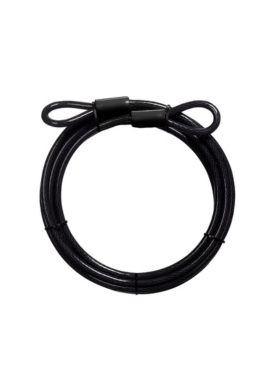 Master Lock 72dpf 15 Ft İlmekli Uçlu Örgülü Çelik Kablo Ve 3/8 In