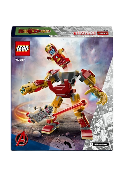 LEGO® Marvel Iron Man Robotu, Ultron’a Karşı 76307 - 6 Yaş ve Üzeri Süper Kahraman Sevenler için Yaratıcı Oyuncak Yapım Seti (101 Parça) LEGO® Marvel Iron Man Robotu, Ultron’a Karşı 76307 - 6 Yaş ve Üzeri Süper Kahraman Sevenler için Yaratıcı Oyuncak Yapım Seti (101 Parça)