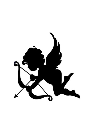 Eros Aşk Sticker Çıkartma 15Cm