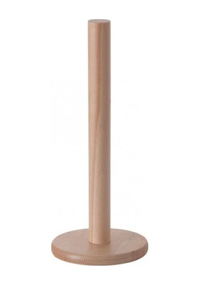 IKEA PAMPIG 30 CM MASİF AHŞAP KAYIN KAĞIT HAVLULUK HAVLU TUTUCU