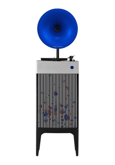 Fennessy İ5 Bluetooth Hoparlörlü 110w Hi-fi Retro Pikap Plakçalar Turntable, Mei Langfang-lan
