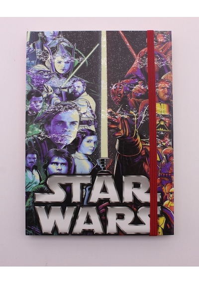 Home Dekor Hediye Lastikli Çizgisiz Sert Kapak Star Wars Defter Hdh75