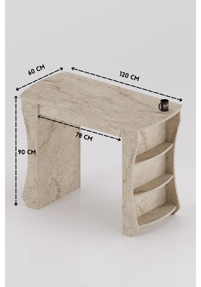 Mutfak Masası Mutfak Adası Ada Masa Bar Masası Kahvaltı Masası Raflı Çok Amaçlı Dolap Modern Masa 120x60 Cm 9835 Traverten Beyaz Mutfak Masası Mutfak Adası Ada Masa Bar Masası Kahvaltı Masası Raflı Çok Amaçlı Dolap Modern Masa 120x60 Cm 9835 Traverten Beyaz
