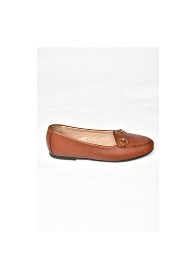 Fox Shoes R667001403 Taba Hakiki Deri Babet Taba