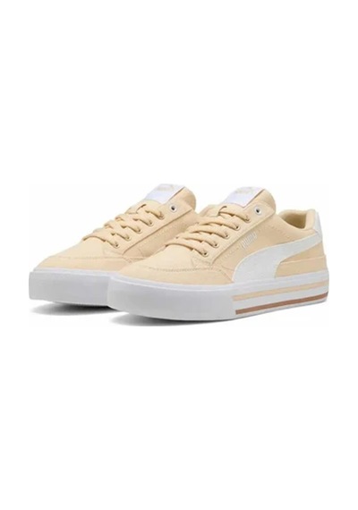 Puma Court Classic Unisex Spor Ayakkabı Bej