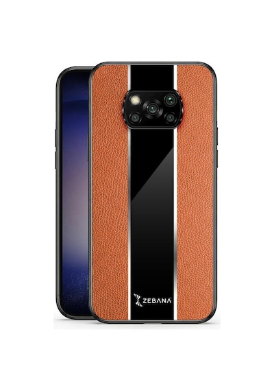 Xiaomi Poco X3 Pro Uyumlu Kılıf Premium Deri Kılıf Kahverengi