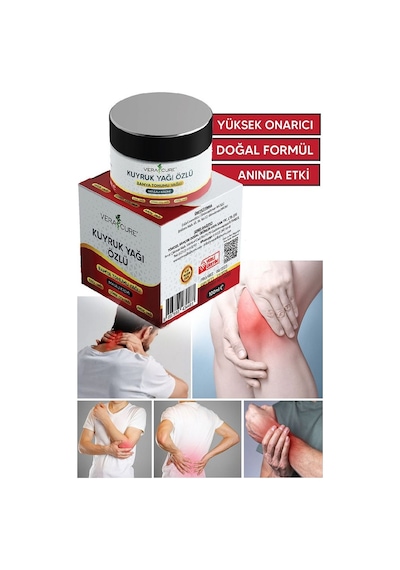 Vera Cure Kuyruk Yağı Özlü Bamya Tohumu Yağlı Masaj Kremi 100 ML