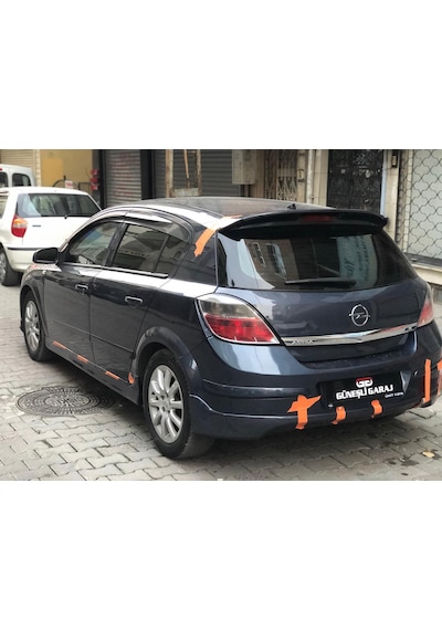 Opel Corsa D Arka Tampon Eki (Plastik)
