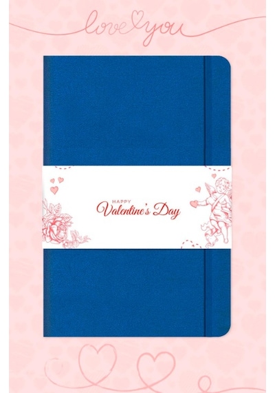 Tarihsiz Klasik Defter Rec Note 13x21 Çizgili Mavi