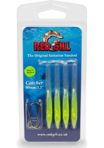 Red Gill Original 9cm Silikon Yem - Yellow Lumanis