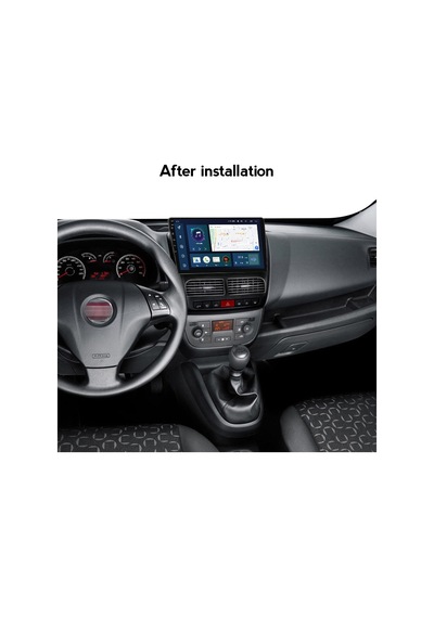 Fiat Doblo Old 2008/2015 Opel Combo Android 2 Gb + 32 Gb Rom Carplay Multimedya JAPON SERİ