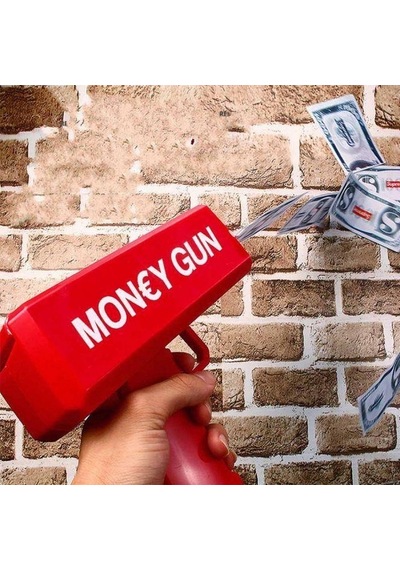 1 Pcs Vıp Qualıty Automatıc Money Throwıng Gun Vıp Otomatik Para Fırlatma Tabancası Yılbaşı Oyunları