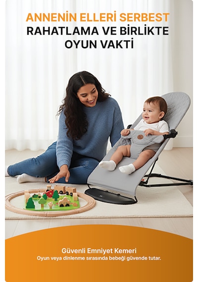 Livenzi Mobibaby Anakucağı Cotton Deluxe - Gri