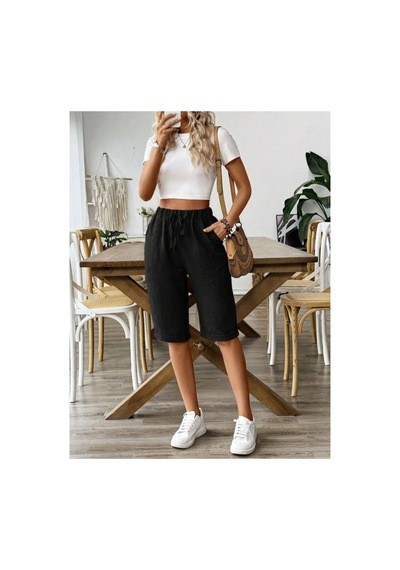 Cool Tarz 3lü Set Siyah-beyaz-lacivert Kadın Beli Lastikli Rahat Kesim Kapri Şort Siyah - Beyaz - Lacivert Siyah - Beyaz - Lacivert Cool Tarz 3lü Set Siyah-beyaz-lacivert Kadın Beli Lastikli Rahat Kesim Kapri Şort Siyah - Beyaz - Lacivert Siyah - Beyaz - Lacivert
