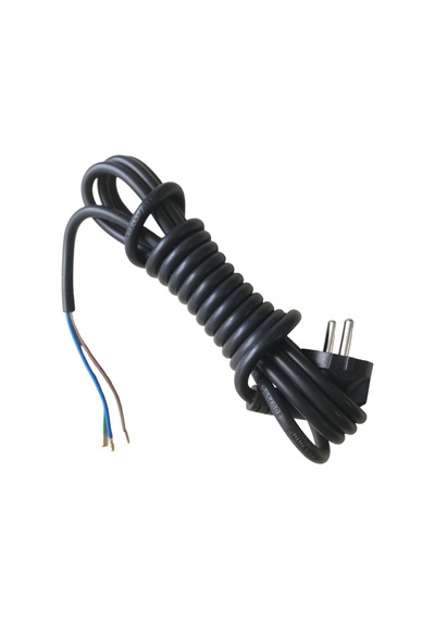 Tek-iş Ttr Cihaz Kablosu Cihaz Fişli Ttr Kablo Topraklı 3 X 1 Mm 3 Mt Siyah