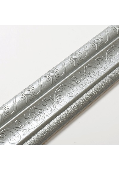 3d Su Geçirmez Kendi Yapışkan Duvar Sınır Şeridi - Dekoratif Süpürgelik Çizgisi Döşeme Çıkartması Silver
