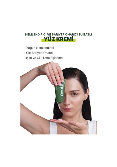 Lexroo Lunova Nemlendirici Ve Bariyer Onarıcı Su Bazlı Yüz Kremi 50 Ml