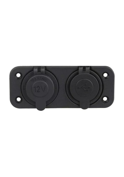 Su Geçirmez Çakmak ve Usb Söketi 1 Adet