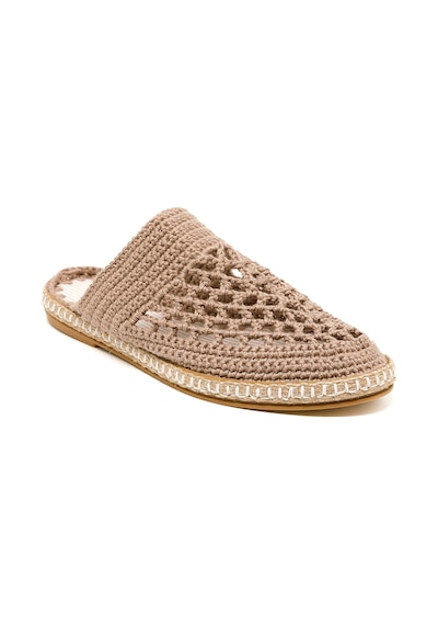 Terlik Kadın Bbs Jmy John May Knitwear Slippers Olive Green Olive