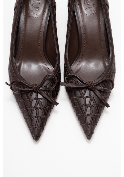 Luvishoes Luvi Shoes Camden Kahverengi Desenli Fiyonklu Kadın Topuklu Ayakkabı Kahverengi Luvishoes Luvi Shoes Camden Kahverengi Desenli Fiyonklu Kadın Topuklu Ayakkabı Kahverengi