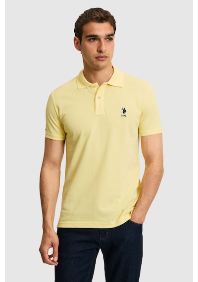 U.S. Polo Assn. U.s. Polo Assn. Erkek Açık Sarı Tişört Basic 50322304-vr004 Acık Sarı
