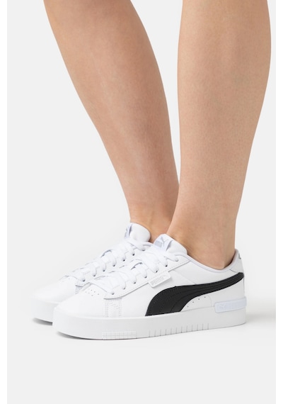 Puma Jada Renew Kadın Spor Ayakkabı Sneaker Hakiki & Suni Deri Beyaz/siyah