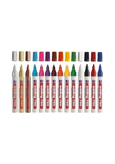 Beyaz Renkli Boya Marker Kalemi, Kalıcı Ve Kolay Kullanım