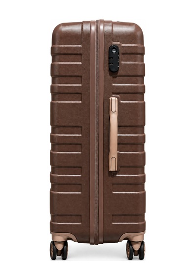 Fossil Unisex Abs Büyük Boy Valiz 0132-01 Kahverengi