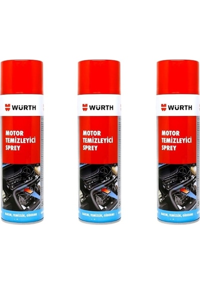 Hızlı Motor Temizleme Spreyi 500 Ml 3 Adet
