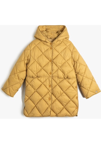 Koton Şişme Mont Kapşonlu Çıtçıt Detaylı Kapitone Hardal 4wkg00018aw 4WKG00018AW197 Hardal Koton Şişme Mont Kapşonlu Çıtçıt Detaylı Kapitone Hardal 4wkg00018aw 4WKG00018AW197 Hardal