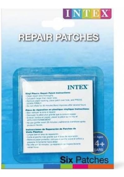 Intex Onarım Yaması Şişme Yatak Tamir Kiti Havuz Tamir Kiti 2 Adet Çok Renkli