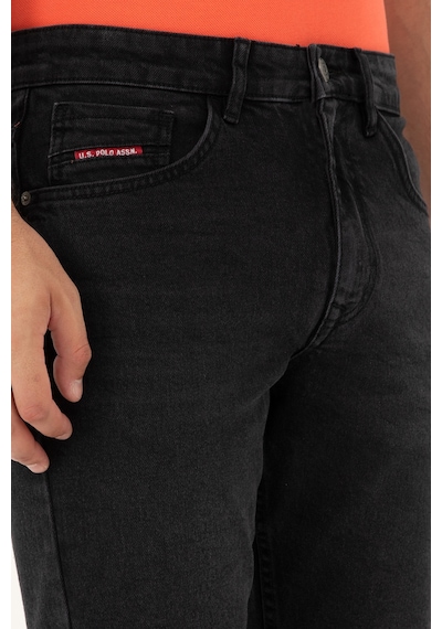 U.s. Polo Assn. Erkek Siyah Şort Jean 50288957-dn0027 Black