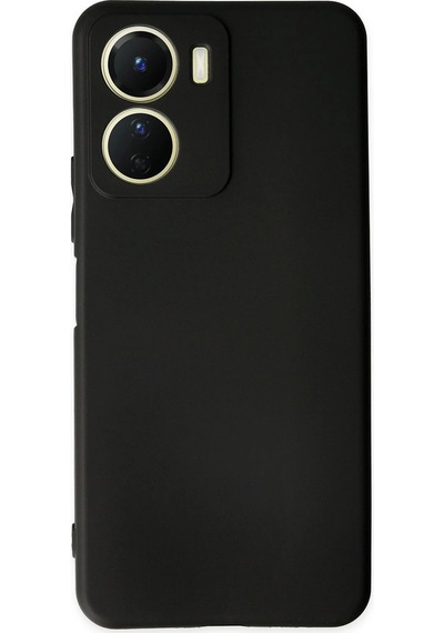 Newface Vivo Y16 Kılıf First Silikon Glblseme - 31 - Siyah