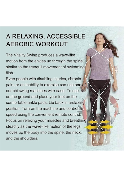 Akıllı Swing Ayak Masajı, Pasif Aerobik Bacak Egzersizleri İçin Tel Kontrollü Chi Swing Makinesi, Canlılık Aerobik Egzersizleri İçin 10 Vites Hızı Ayarlanabilir Leg Shake Master Akıllı Swing Ayak Masajı, Pasif Aerobik Bacak Egzersizleri İçin Tel Kontrollü Chi Swing Makinesi, Canlılık Aerobik Egzersizleri İçin 10 Vites Hızı Ayarlanabilir Leg Shake Master
