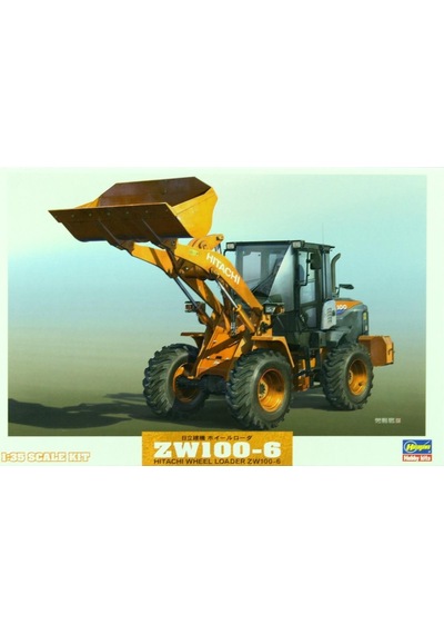 Hasegawa Wm04 66004 1/35 Ölçek Hitachi Zw100-6 Tekerlekli Loader Plastik Model Kiti