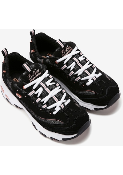 Skechers D'lites - Me Time Kadın Siyah Sneakers 11936 Bkrg Siyah