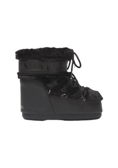 80d1409390-n001 Moon Boot Icon Low Faux Fur Siyah